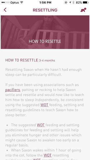 WOTBaby App Screenshot