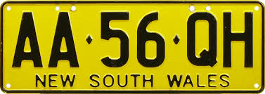 Number plate