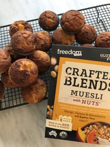Mango Muesli Muffins