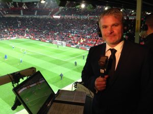 The man behind the microphone