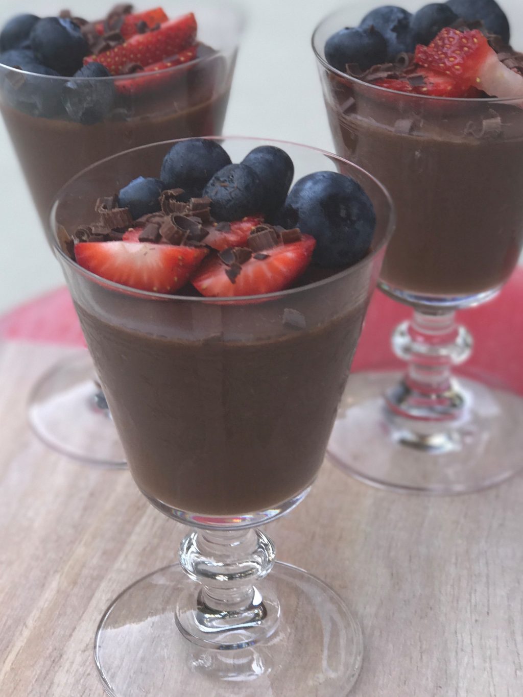 Mocha Almond Milk Valentine’s Day Mousse